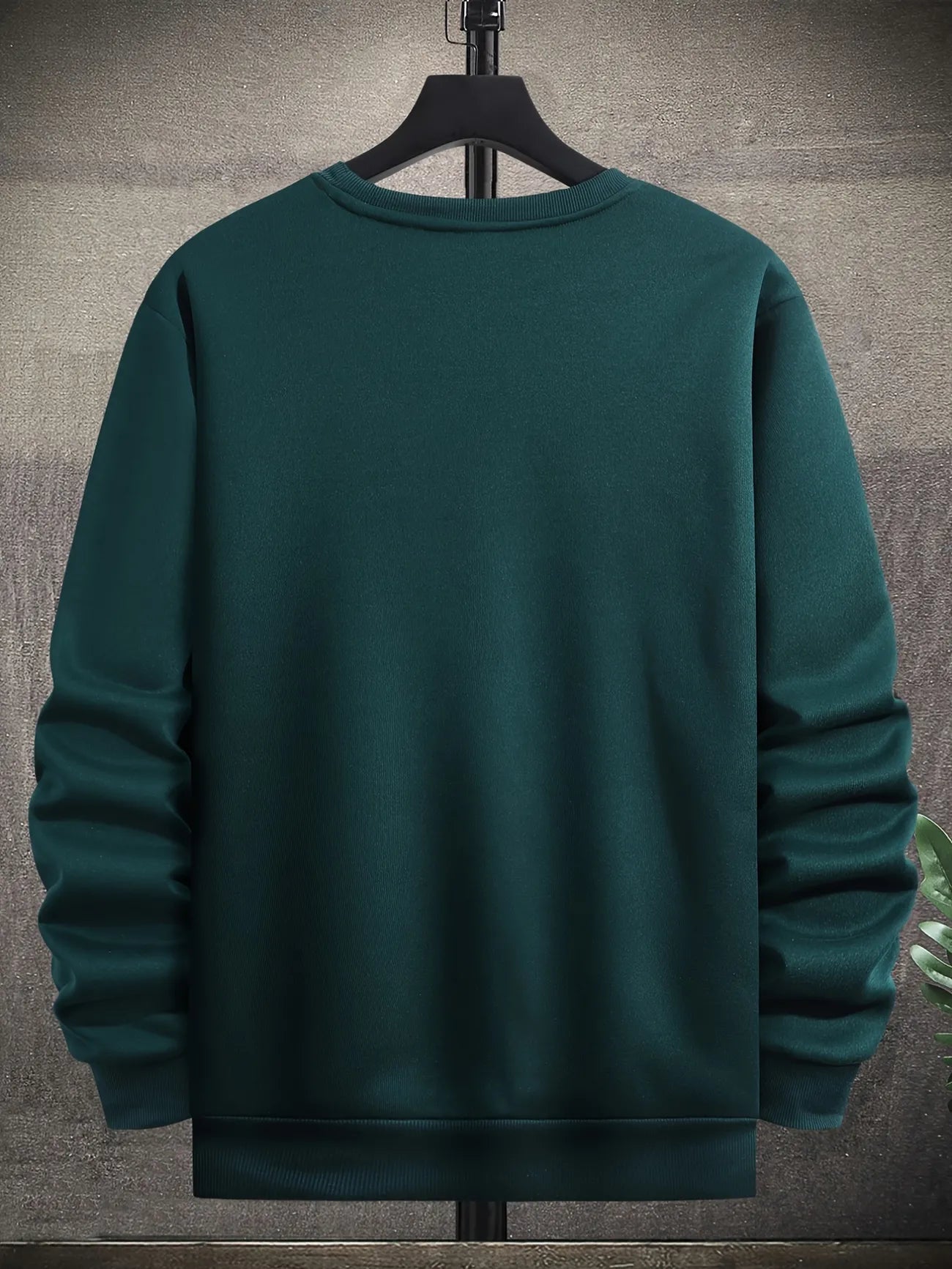 Mens Printed Sweatshirt by Tee Tall TTMPWS40 - Green