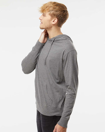 Lightweight Jersey Hooded Pullover