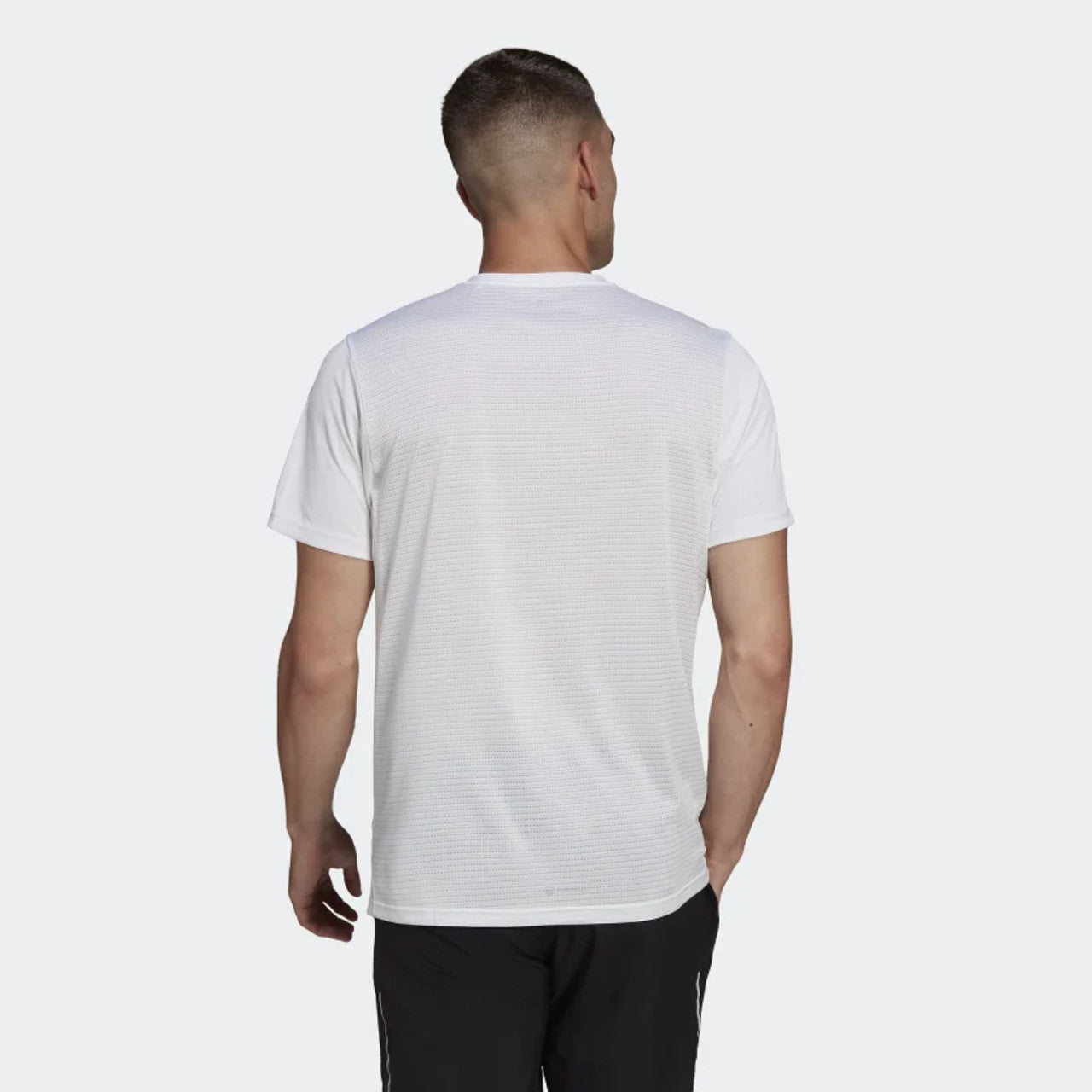 ADIDAS OWN THE RUN T SHIRT WHITE